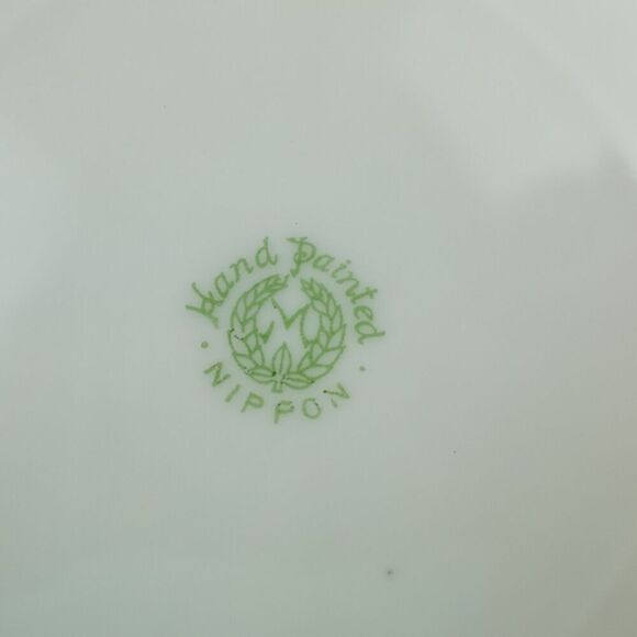 Nippon Hand Painted Ornate Dessert Plate - Picture 5 of 6
